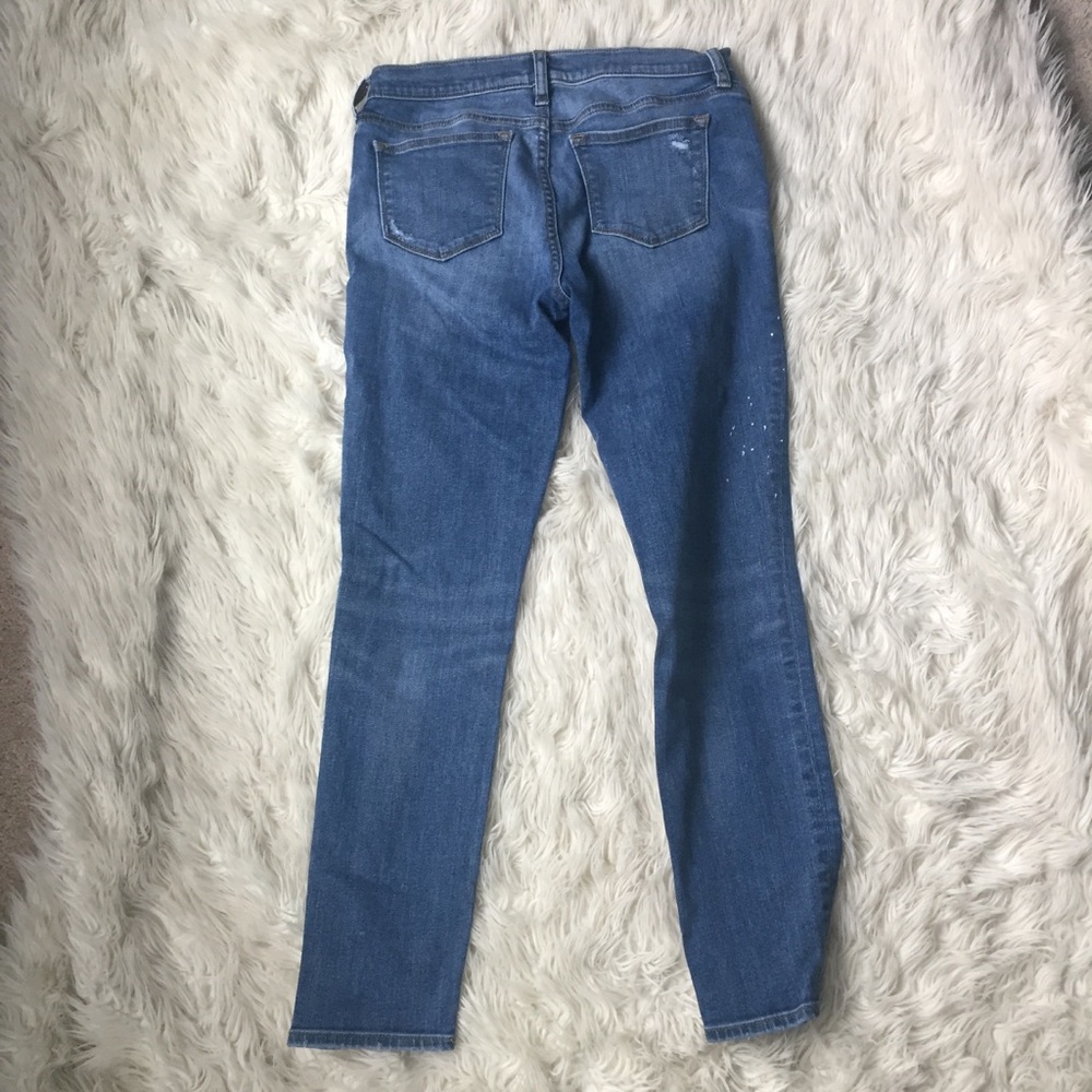 J. Crew Paint Splatter Skinny Jeans - Picture 5 of 8